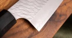 Nigara Kiritsuke-Gyuto SG2 Tsuchime Wa Ebony 240mm (9.4") -Sharp Edge Shop 420103161530 Nigara Kiritsuke Gyuto SG2 Tsuchime Wa Ebony 240mm 5