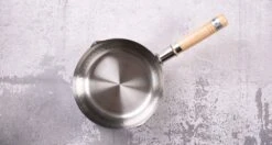 Yoshikawa Yukihira Saucepan 16cm (6.3") -Sharp Edge Shop 540582081687 Yoshikawa Yukihira Saucepan 16cm 1