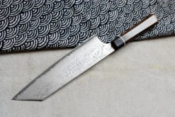 Bunka Black Damascus 200mm (7.9") -Sharp Edge Shop BunkaBlackDamascus200mm 7