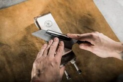 Bunka Black Damascus 165mm (6.5") -Sharp Edge Shop Bunka Black Damascus 160mm 6.3 11