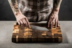 Bunka Black Damascus 165mm (6.5") -Sharp Edge Shop Bunka Black Damascus 160mm 6.3 12