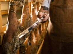 Aichi Burja - Prosciutto Knife 300mm (11.8") 15 Aichi Burja - Prosciutto Knife 300mm (11.8") -Sharp Edge Shop Burja Prosciutto Knife 300mm 11.8 18013022847 details1