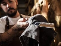 Aichi Burja - Prosciutto Knife 300mm (11.8") 16 Aichi Burja - Prosciutto Knife 300mm (11.8") -Sharp Edge Shop Burja Prosciutto Knife 300mm 11.8 18013022847 details5