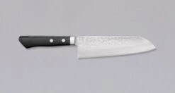Etsu Village Damascus Santoku Black 170mm (6.7")