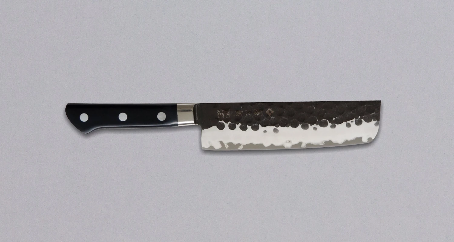 Tojiro VG-10 Nakiri DP Hammered 165mm (6.5") 1 Tojiro VG-10 Nakiri DP Hammered 165mm (6.5")