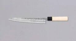 Tsunehisa Slicer Ginsanko Nashiji Wa 240mm (9.5") 3 Tsunehisa Slicer Ginsanko Nashiji Wa 240mm (9.5") -Sharp Edge Shop GinsankoNashijiSujihiki240mm 410110161240 1