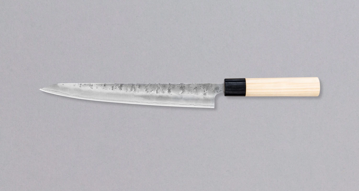 Tsunehisa Slicer Ginsanko Nashiji Wa 240mm (9.5") 2 Tsunehisa Slicer Ginsanko Nashiji Wa 240mm (9.5") - Image 2