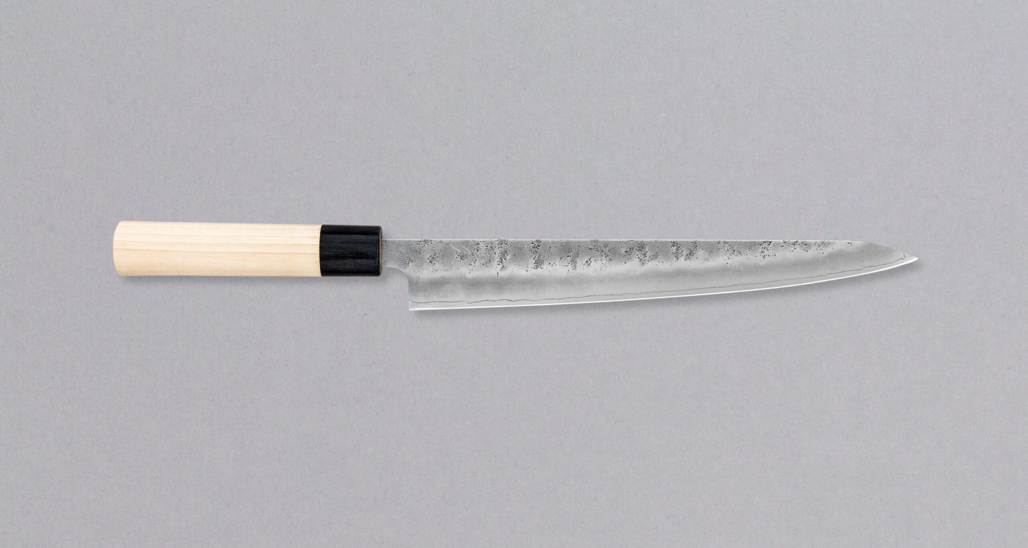 Tsunehisa Slicer Ginsanko Nashiji Wa 240mm (9.5") 1 Tsunehisa Slicer Ginsanko Nashiji Wa 240mm (9.5")