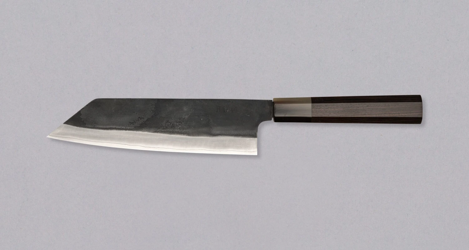 HAP-40 Bunka Black Ebony Blond Buffalo 190mm (7.5") 2 HAP-40 Bunka Black Ebony Blond Buffalo 190mm (7.5") - Image 2
