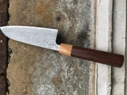 Tsunehisa Santoku SLD Damascus 165mm (6.5") -Sharp Edge Shop HarukazeDamascusSantoku165mmSharpEdge 4