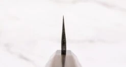 Kumokage Kiri-Sujihiki Aogami #2 Kuro-uchi Damascus 250mm (9.8") -Sharp Edge Shop HatsukokoroSujihikiAogamiDamask250mm 420110171439 3