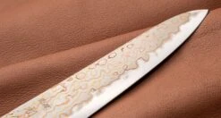 Hayabusa Petty Aogami #2 Rainbow Damascus 150mm (5.9") -Sharp Edge Shop HayabusaDamascusHAP40Petty150mm 5.9 420107071279 4