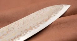 Hayabusa Gyuto Aogami #2 Rainbow Damascus 210mm (8.3") -Sharp Edge Shop HayabusaDamascusHAP40Santoku 180mm 7.1 420108101280 4