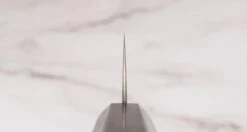 Hayabusa Gyuto Aogami Super Ebony 210 Mm (8.3") 5 Hayabusa Gyuto Aogami Super Ebony 210 Mm (8.3") -Sharp Edge Shop HayabusaGyutoAogamiSuperEbony210mm 420103121589 3