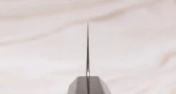 Hayabusa Gyuto Aogami #2 Rainbow Damascus 210mm (8.3") -Sharp Edge Shop HayabusaGyutoAogami 2RainbowDamascus210mm 420103121650 3