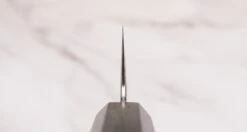 Hayabusa Gyuto VG-10 Tsuchime Bubinga 210mm (8.3") -Sharp Edge Shop HayabusaGyutoVG 10TsuhimeBubinga210mm 420103121621 3