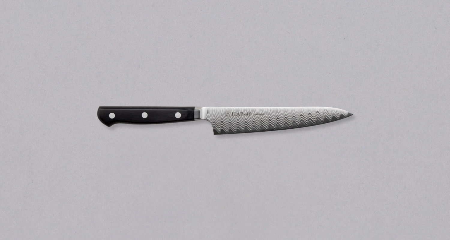 Hayabusa Petty HAP-40 Damascus 150mm (5.9") 1 Hayabusa Petty HAP-40 Damascus 150mm (5.9")