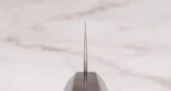 Hayabusa Santoku Aogami Super Ebony 180mm (7.1") -Sharp Edge Shop HayabusaSantokuAogamiSuperEbony180mm 420108101590 3