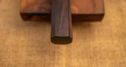 Hayabusa Gyuto VG-10 Tsuchime Damascus Ebony 210mm (8.3") -Sharp Edge Shop Hayabusa Gyuto VG 10 Tsuchime Damascus Ebony 210mm 420103121625 6