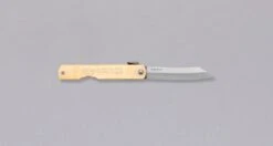 Higonokami Pocket Knife BRASS 80mm (3.14")