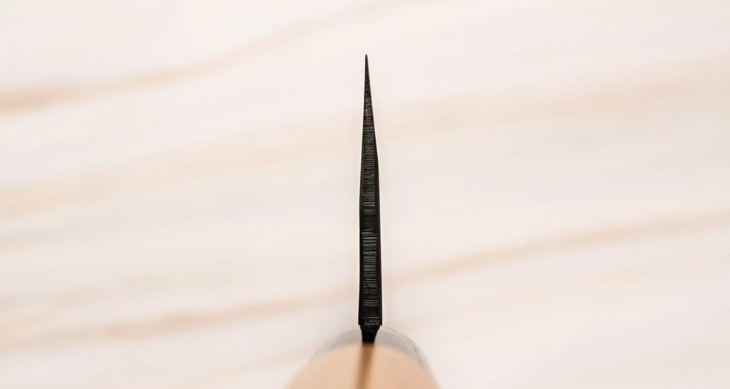 Hinokuni Nakiri Shirogami #1 240mm (9.4") 3 Hinokuni Nakiri Shirogami #1 240mm (9.4") - Image 3