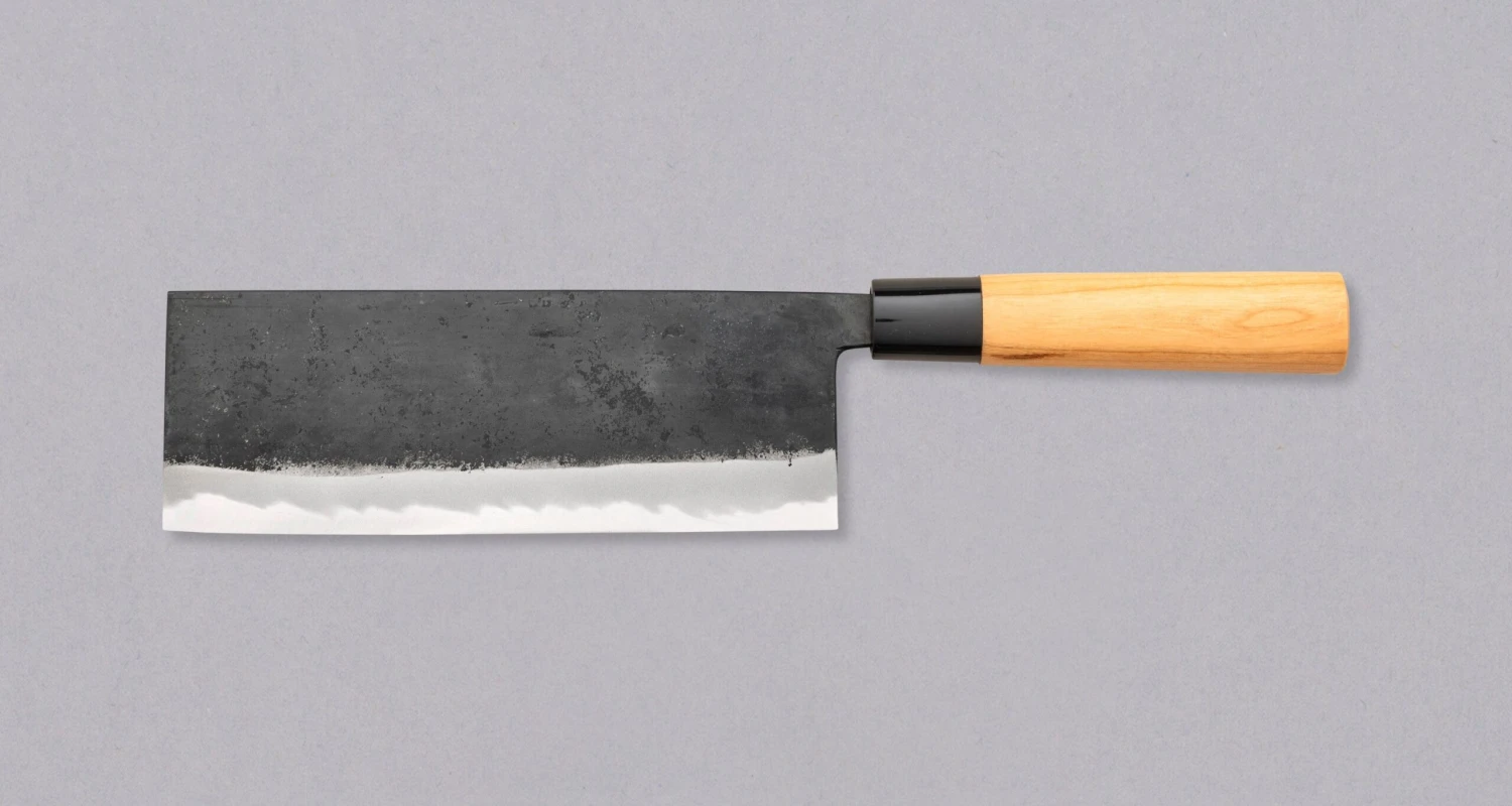 Hinokuni Shirokuro Chuka Shirogami #1 180mm (7.1") 2 Hinokuni Shirokuro Chuka Shirogami #1 180mm (7.1") - Image 2