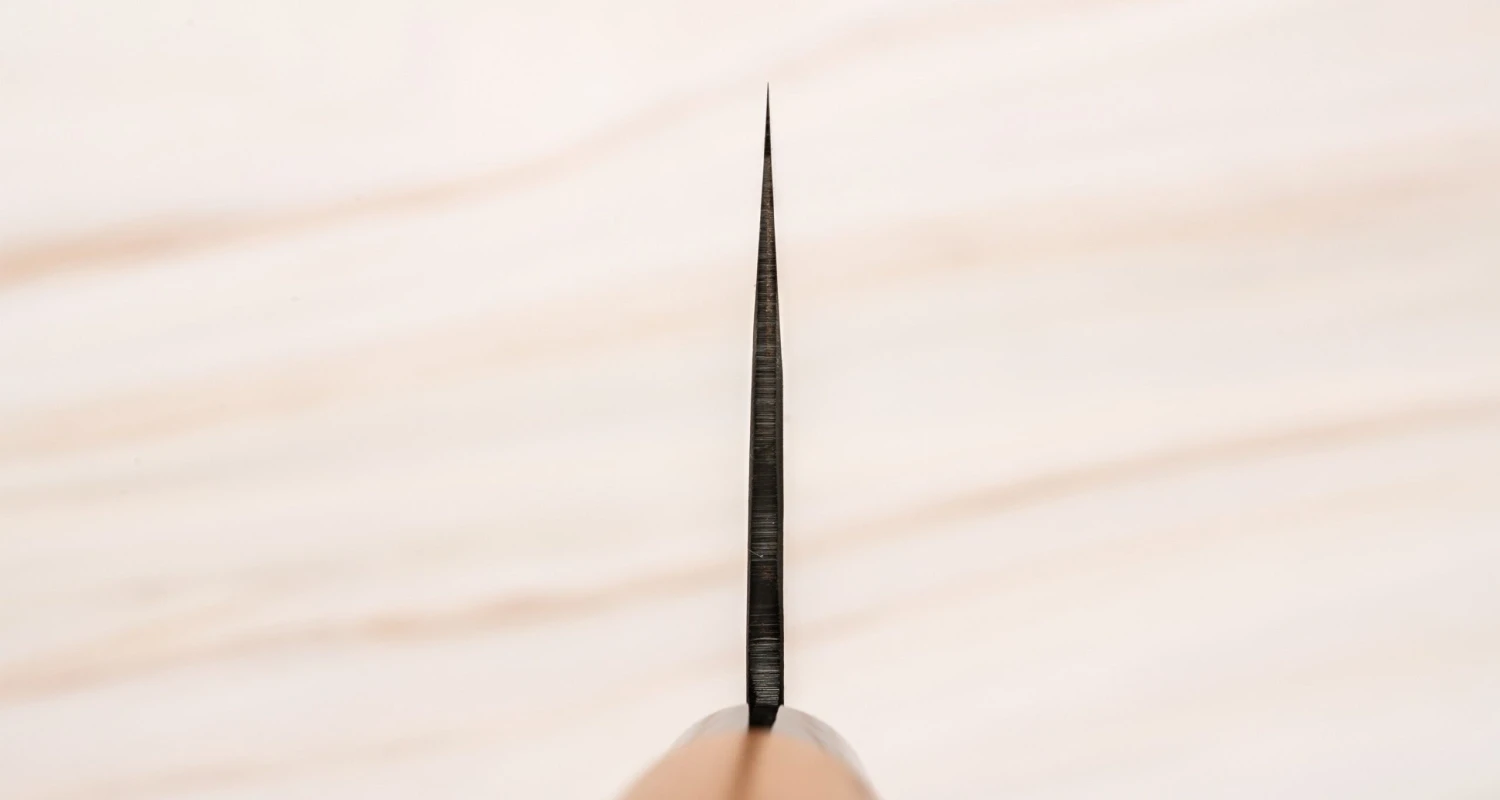 Hinokuni Shirokuro Chuka Shirogami #1 180mm (7.1") 3 Hinokuni Shirokuro Chuka Shirogami #1 180mm (7.1") - Image 3