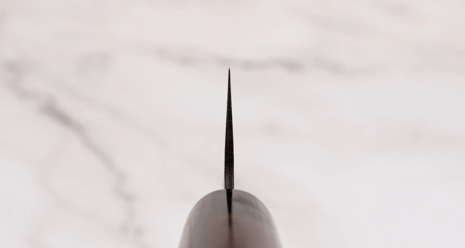 Hokiyama Bunka Aogami Super Kuro-uchi Tsuchime 170mm (6.7") 3 Hokiyama Bunka Aogami Super Kuro-uchi Tsuchime 170mm (6.7") - Image 3