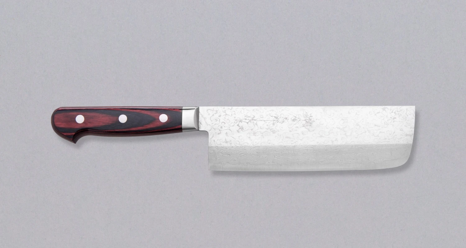 Kato Nakiri Damascus 165mm (6.5") 1 Kato Nakiri Damascus 165mm (6.5")