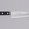 Kawamura Aoki Santoku Black 165mm (6.5") -Sharp Edge Shop Kawamura Aoki Warikomi Santoku Black 165mm 450108091128