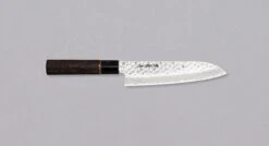Kawamura Santoku Damascus 180mm (7.1") [Chestnut]