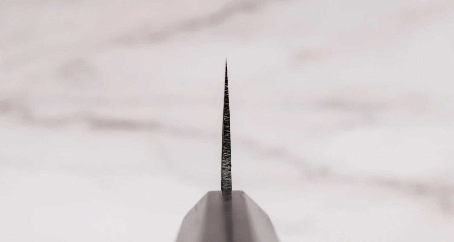 Kokugei Petty Aogami #1 Kuro-uchi Ebony 120mm (4.7") 3 Kokugei Petty Aogami #1 Kuro-uchi Ebony 120mm (4.7") - Image 3