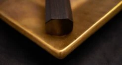 Kokugei Santoku Aogami #1 Kuro-uchi Ebony 165mm (6.5") -Sharp Edge Shop KokugeiSantokuAogami 1Kuro uchi165mm MonoEbonyhandle 420108091623 5 3