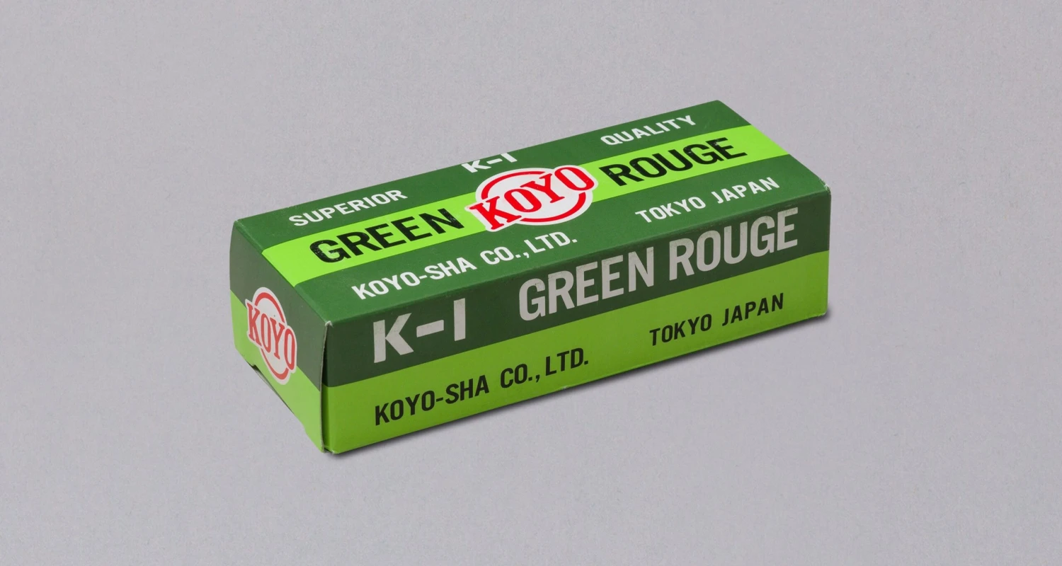 Koyo "Green Rouge" Polishing Compound 1 Koyo "Green Rouge" Polishing Compound