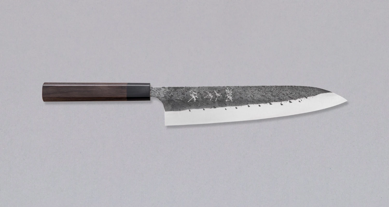 Yu Kurosaki Gyuto Aogami Super Kuro-uchi 240mm (9.5") 1 Yu Kurosaki Gyuto Aogami Super Kuro-uchi 240mm (9.5")