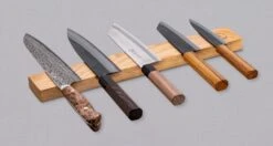 Magnetic Knife Holder Oak [5 Knives] -Sharp Edge Shop MagneticKnifeHolder oak 5pcs 100553001449 2 eeef1a99 1ac6 4248 99ac 69257ce0f861