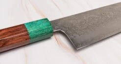 Makoto Kurosaki Santoku VG-10 Kodama 165mm (6.5") -Sharp Edge Shop MakotoKurosakiVg10KodamaSantoku165 410108091305 4