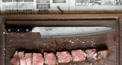 Mcusta Slicer VG-10 Black Damascus 270mm (10.6") -Sharp Edge Shop McustaSlicerBlackDamascus270mm 170114201607 2 66958d45 a648 4fc7 851e 3c642ff83c23