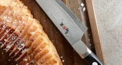 Mcusta Slicer VG-10 Black Damascus 270mm (10.6") -Sharp Edge Shop McustaSlicerBlackDamascus270mm 170114201607 4 935e72c9 cc99 490f a703 c790dba4d9a9