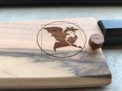 Bunka Black Damascus 165mm (6.5") -Sharp Edge Shop New Saya Bunka Black Damascus4 0202eb13 957b 420e a6f1 dfdd73558857