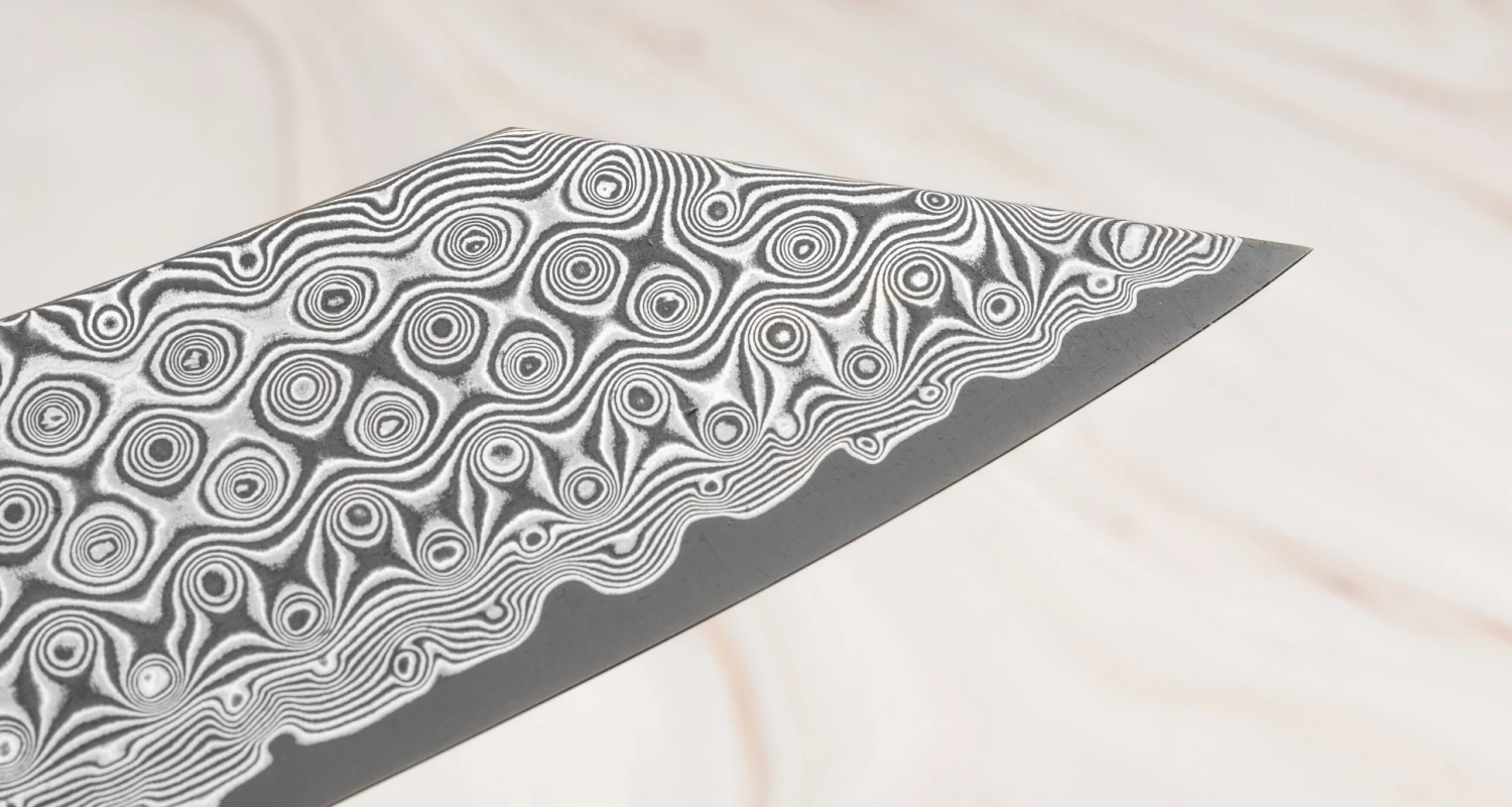 Nigara Kiritsuke SG2 Damascus 270mm (10.6") 4 Nigara Kiritsuke SG2 Damascus 270mm (10.6") - Image 4