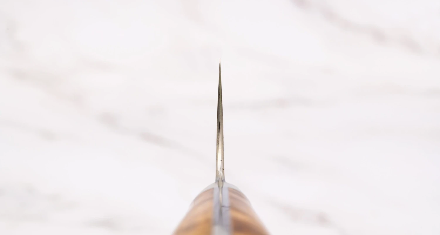 Nigara Gyuto SG2 Damascus Maplewood 210mm (8.3") 3 Nigara Gyuto SG2 Damascus Maplewood 210mm (8.3") - Image 3