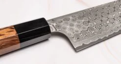 Nigara Gyuto SG2 Damascus 240mm (9.4") -Sharp Edge Shop NigaraHamonoGyutoSG2Damascus240 420103161323 7