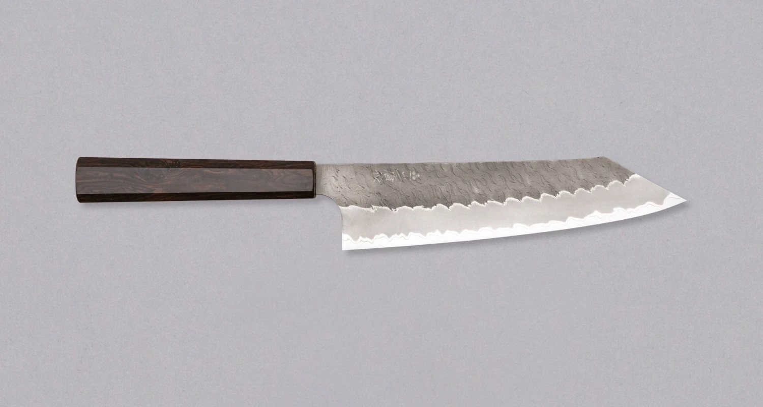 Nigara Kiri-Gyuto Aogami Super Migaki Tsuchime 210mm (8.2") 1 Nigara Kiri-Gyuto Aogami Super Migaki Tsuchime 210mm (8.2")
