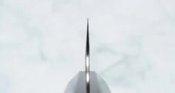 Nigara Kiritsuke-Gyuto SG2 Tsuchime Wa Ebony 240mm (9.4") -Sharp Edge Shop NigaraKiri GyutoSG2MigakiTsuchime240mm 420103161530 3