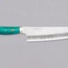 Nigara Kiri-Gyuto SG2 Migaki Tsuchime Turquoise 210mm (8.3") [green] -Sharp Edge Shop NigaraKiri GyutoSG2MigakiTsuchimeTurquoise210mm 420103121572 1 e8c4d831 2752 4d94 9357 356acaca70ec