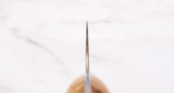 Nigara Kiritsuke Gyuto SG2 Damascus Maplewood 240mm (9.4") -Sharp Edge Shop NigaraKiritsuke GyutoSG2DamascusMaplewood240mm 420103161459 3