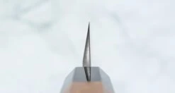 Nigara Kurozome Kiritsuke Yanagiba Aogami #2 Damascus 240mm (9.4") -Sharp Edge Shop NigaraKurozomeKiritsukeYanagibaAogami 2Damascus240mm 420118161535 3