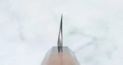 Nigara Kurozome Kiritsuke Yanagiba Aogami #2 Damascus 300mm (11.8") -Sharp Edge Shop NigaraKurozomeKiritsukeYanagibaAogami 2Damascus300mm 420118221536 5