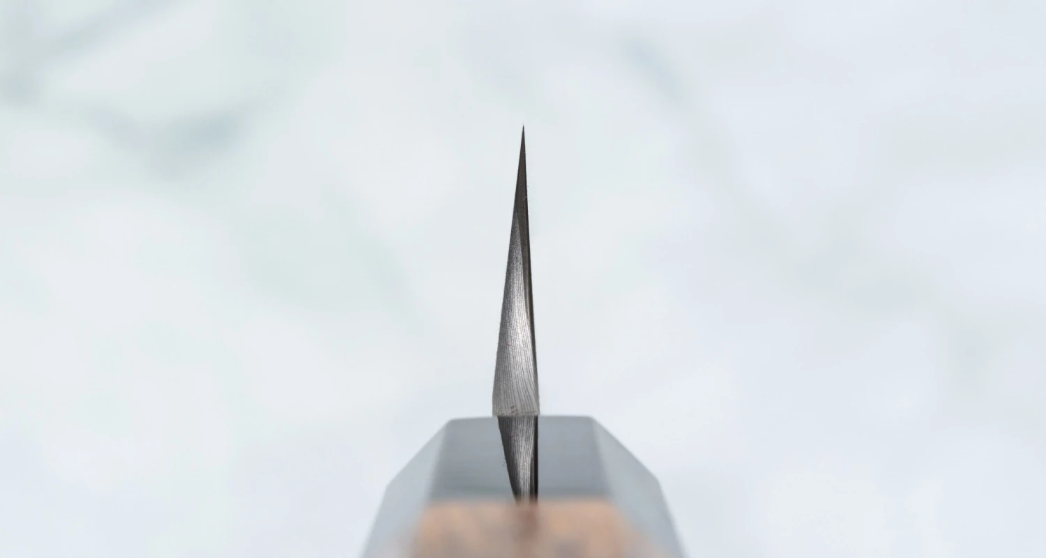 Nigara Kurozome Yanagiba Aogami #2 Damascus 270mm (10.6") 3 Nigara Kurozome Yanagiba Aogami #2 Damascus 270mm (10.6") - Image 3